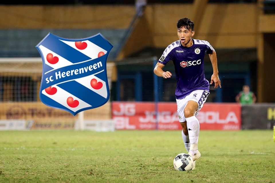 đoàn văn hậu, SC Heerenveen, giải vô địch quốc gia hà lan, đoàn văn hậu sang hà lan