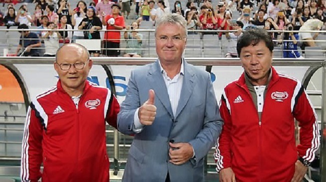 hlv guus hiddink, hlv park hang seo, u22 việt nam, u22 trung quốc, u22 việt nam vs u22 trung quốc