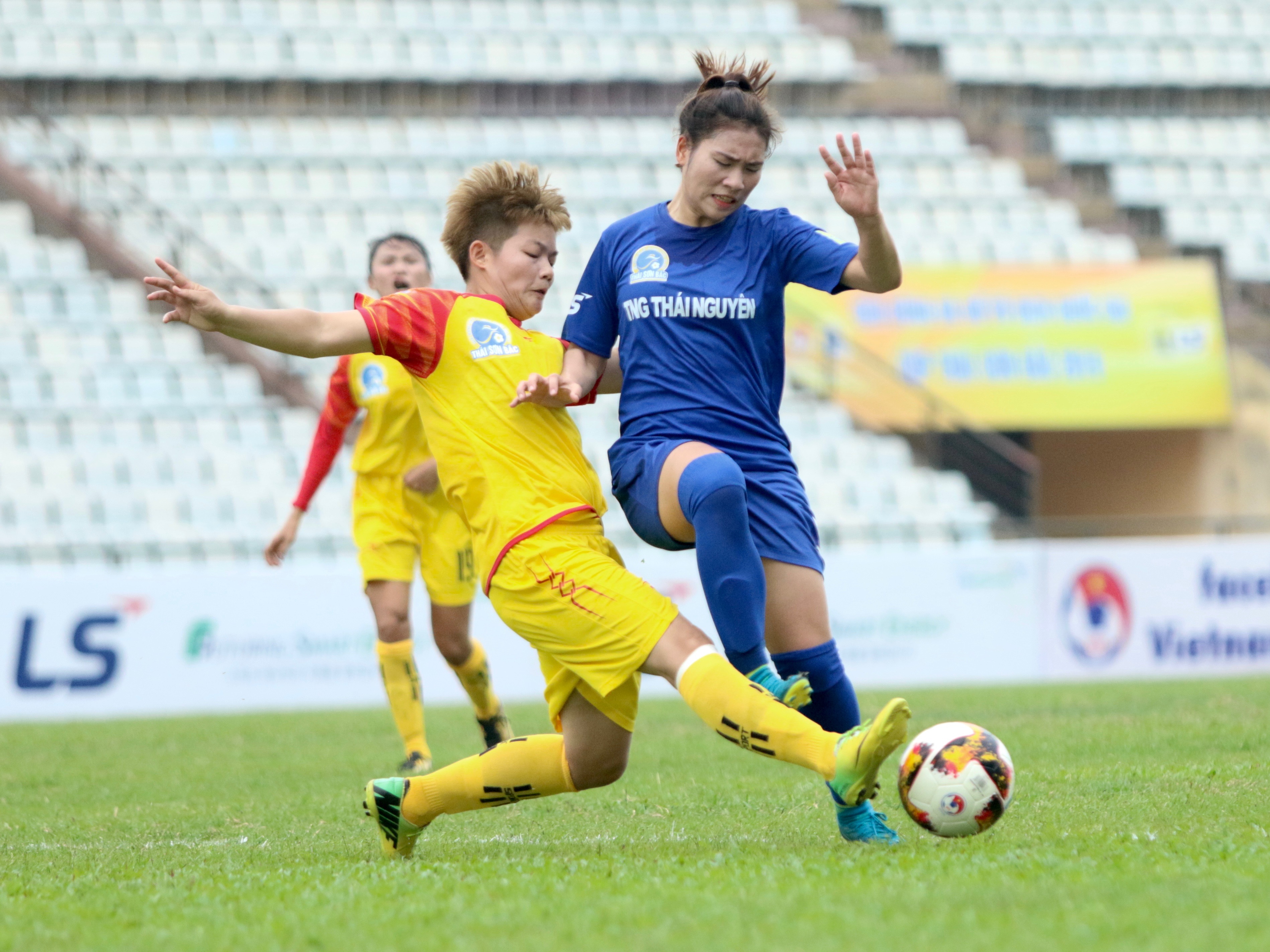 VÒNG 9 GIẢI NỮ VĐQG, CÚP THÁI SƠN BẮC 2019, sơn la vs tng.thái nguyên