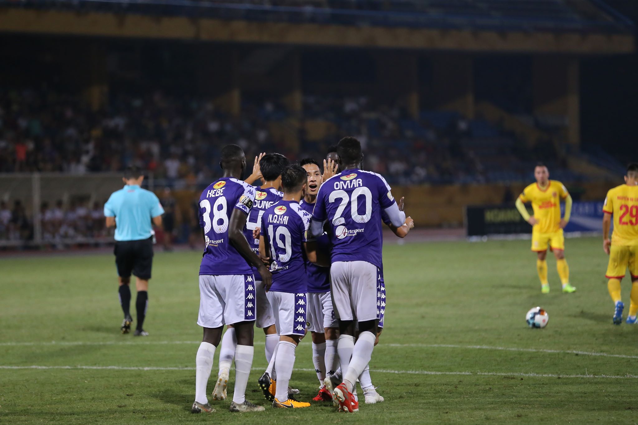 hà nội fc, v-league 2019, pape omar faye, hà nội vô địch vleague, tiểu sử pape omar, pape omar xuất sắc nhất