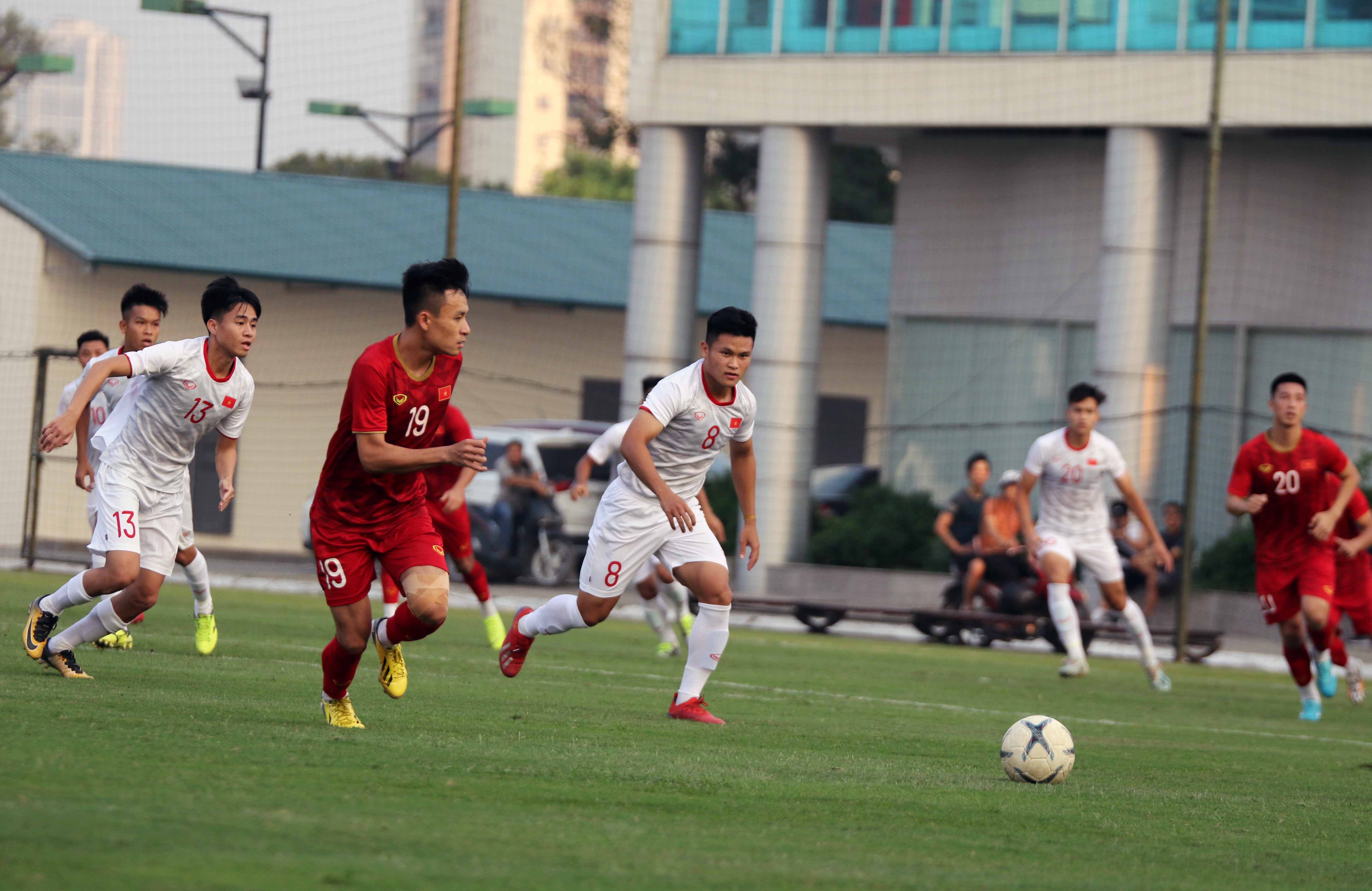 việt nam vs u22 việt nam, đtqg vs đội u22, đtqg việt nam, u22 việt nam, vòng loại world cup 2022