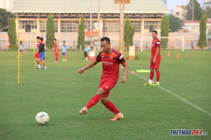 U22 Việt Nam 2019, Sea games 2019, sea games 30, đtqg việt nam, buổi tập đội tuyển việt nam