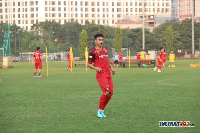 U22 Việt Nam 2019, Sea games 2019, sea games 30, đtqg việt nam, buổi tập đội tuyển việt nam