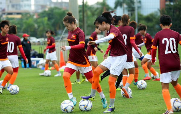 u19 nữ việt nam, vck u19 nữ châu á 2019, danh sách u19 nữ việt nam, lịch thi đấu u19 nữ việt nam