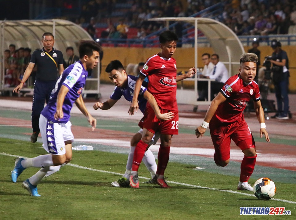 kết quả hà nội vs tphcm, hà nội fc vs tphcm, bán kết cúp quốc gia 2019, trần phi sơn trở lại, svđ hàng đẫy