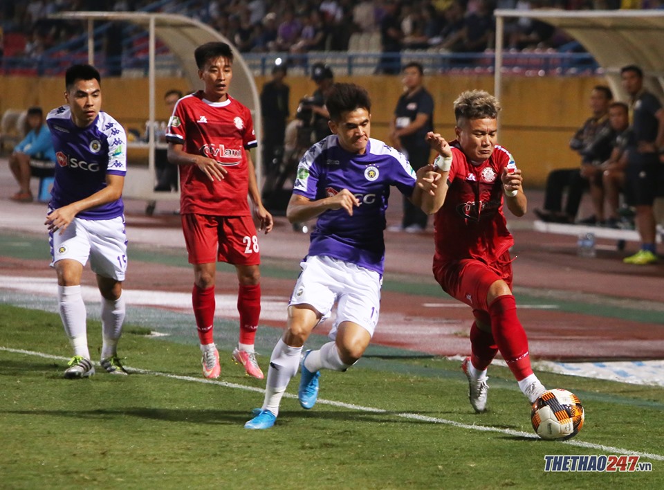 kết quả hà nội vs tphcm, hà nội fc vs tphcm, bán kết cúp quốc gia 2019, trần phi sơn trở lại, svđ hàng đẫy