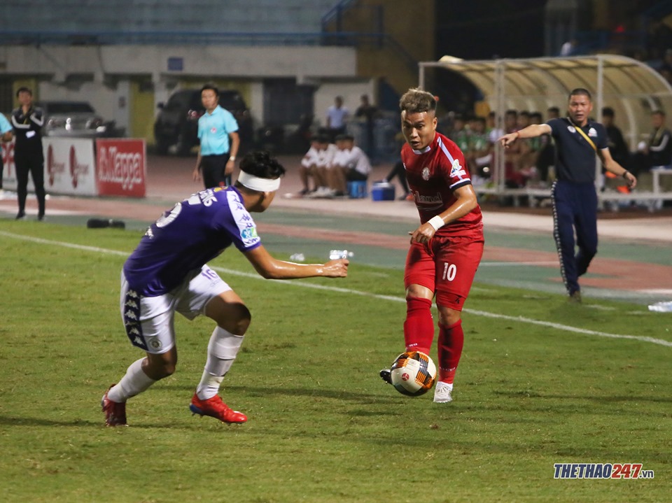 kết quả hà nội vs tphcm, hà nội fc vs tphcm, bán kết cúp quốc gia 2019, trần phi sơn trở lại, svđ hàng đẫy