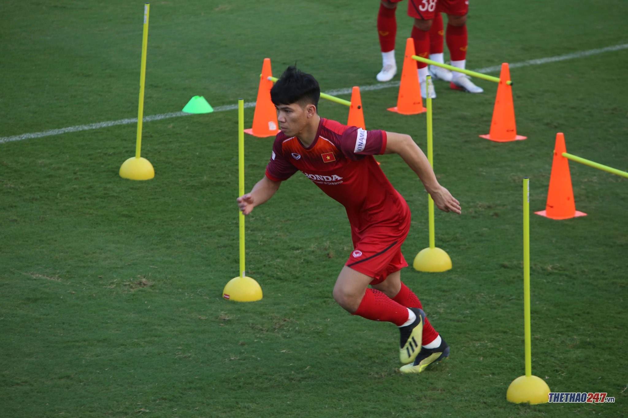 việt nam vs uae, việt nam vs thái lan, việt nam tập luyện, danh sách tập trung đtqg việt nam