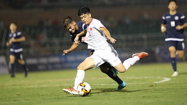 Kết quả U19 Việt Nam 4-1 U19 Guam, hlv philippe troussier, bxh vòng loại u19 châu á 2020, u19 việt nam