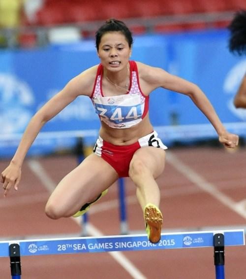 Nguyen Thi Huyen tu tin dat phong do cao tai SEA Games 29