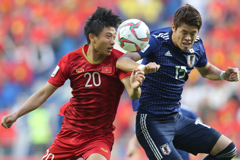 viet nam 0-1 nhat ban, viet nam, nhat ban, hlv park hang seo, chau a, tu ket asian cup
