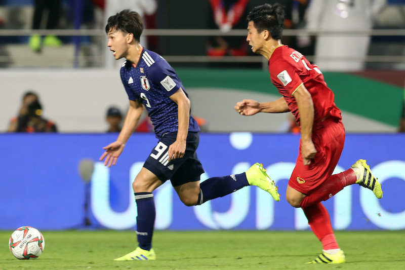 viet nam 0-1 nhat ban, viet nam, nhat ban, hlv park hang seo, chau a, tu ket asian cup