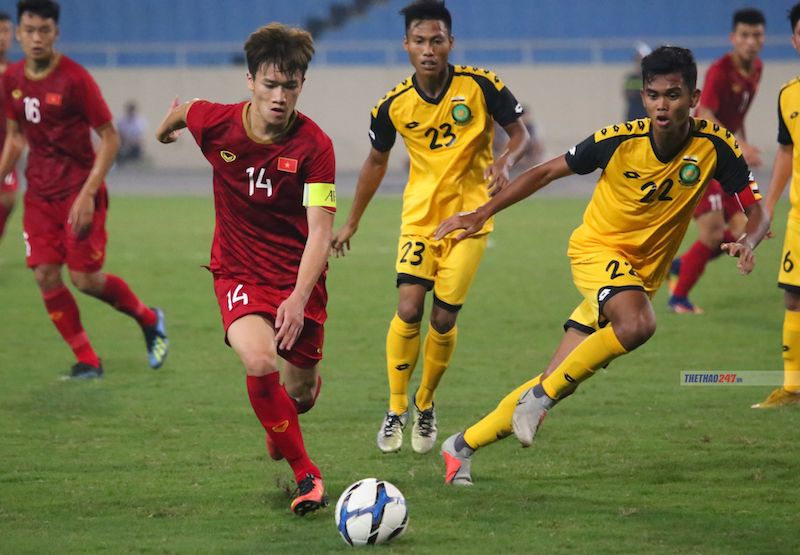 u23 viet nam, hlv park hang seo, u23 viet nam 6-0 u23 brunei, u23 thai lan, u23 indonesia