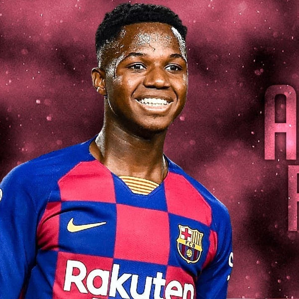 Ansu Fati, Messi, Barca