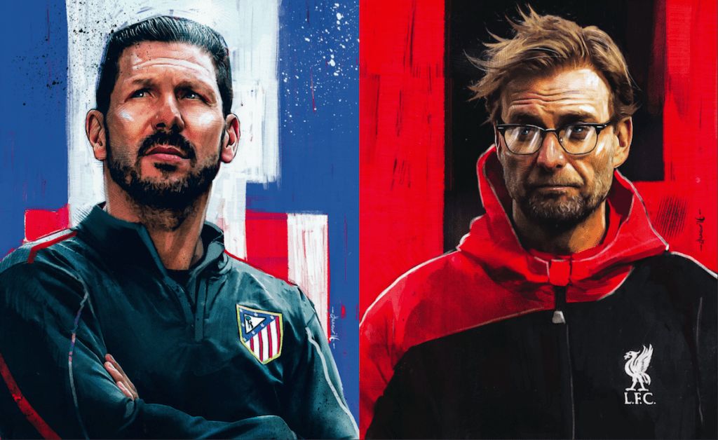 Champions League, Atletico Madrid vs Liverpool