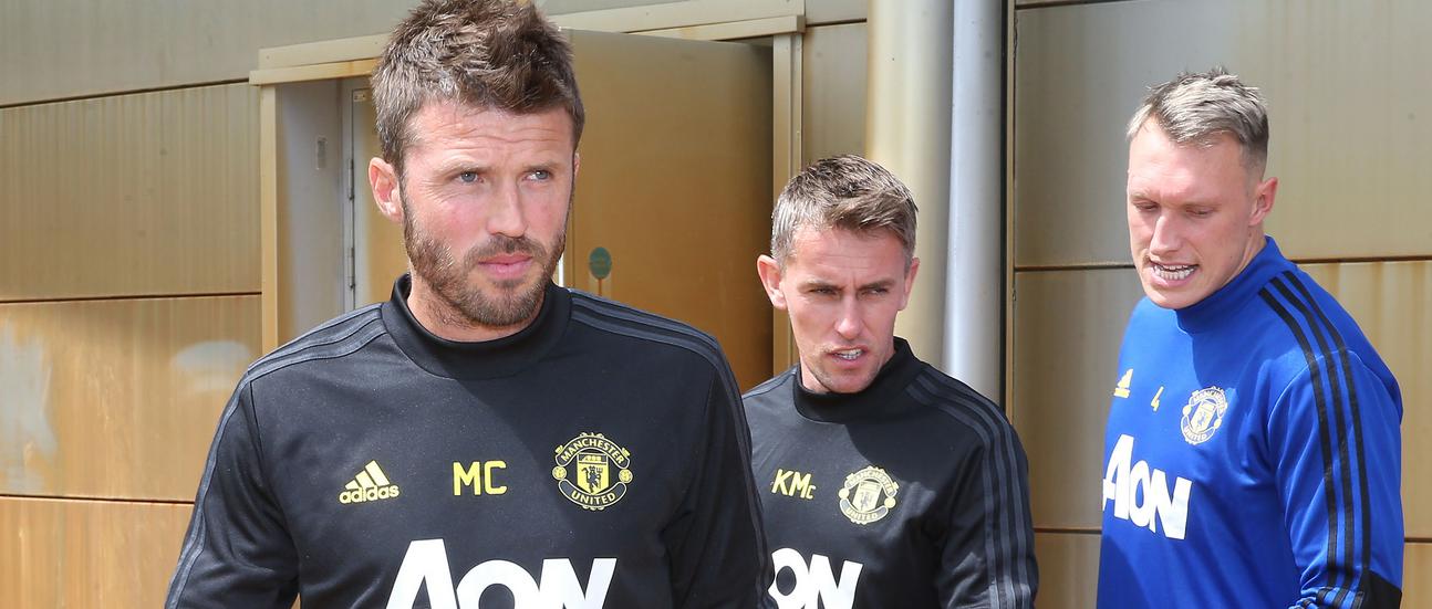 Chùm ảnh, ngày hội quân MU, Manchester Utd, HLV Ole Gunnar Solskjae, pogba vắng mặt, tập luyện