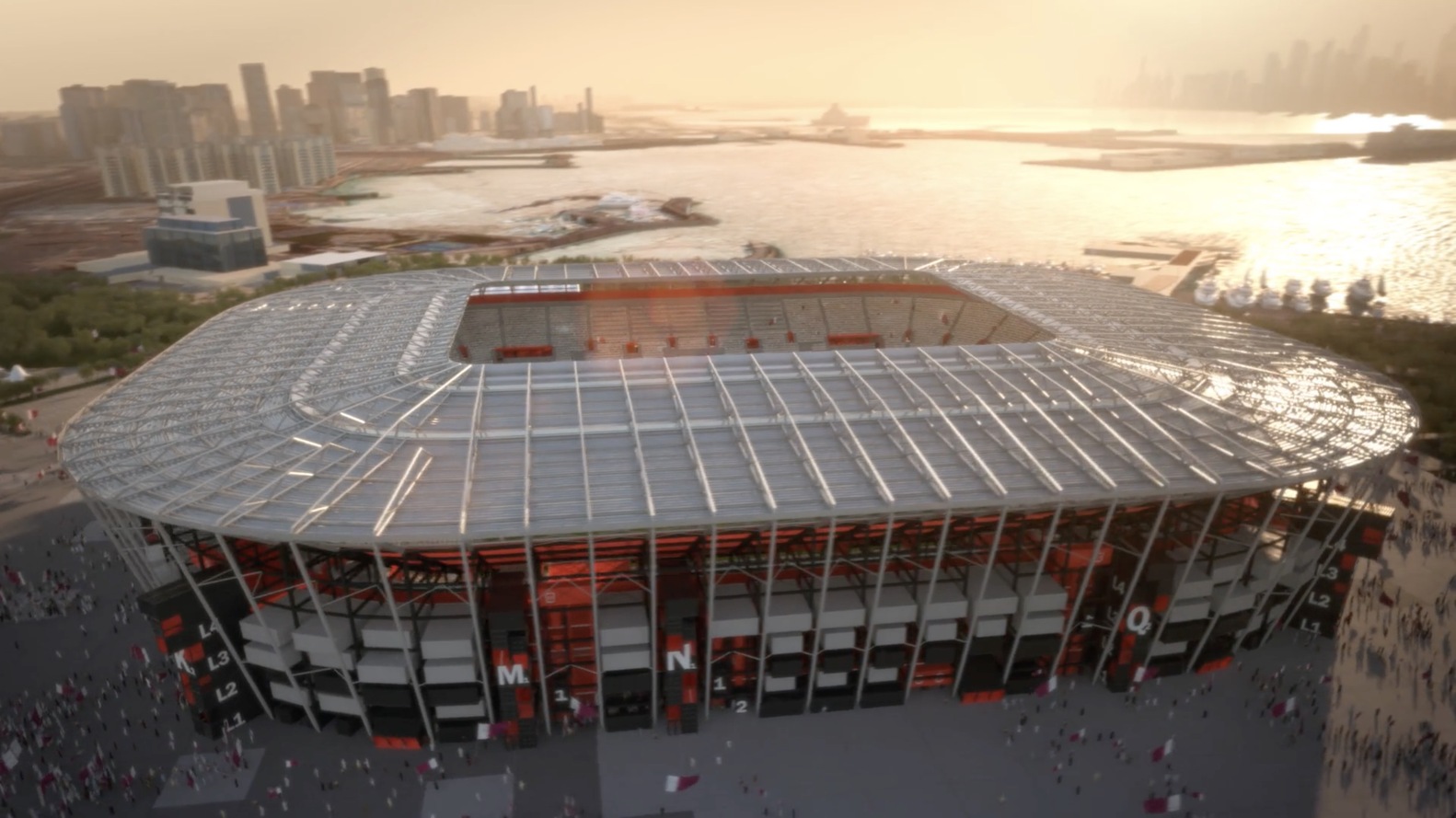 world cup 2022, qatar, chủ nhà qatar, svđ qatar, Sân vận động Al Wakrah, SVĐ Al Bayt, SVĐ Al Rayyan, SVĐ Al Thumama, SVĐ Education City, SVĐ Ras Abu Aboud, SVĐ Lusail,qatar đăng cai world cup, world cup