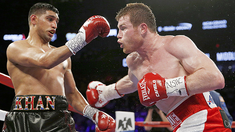 Canelo dính chất cấm, Amir Khan, sân nhà Anthony Joshua, Joshua vs Wilder, Canelo vs Golovkin.
