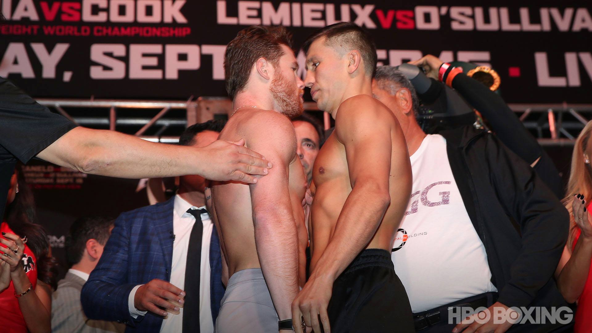 Canelo vs Triple G 2, Canelo vs Triple G cân ký, Boxing