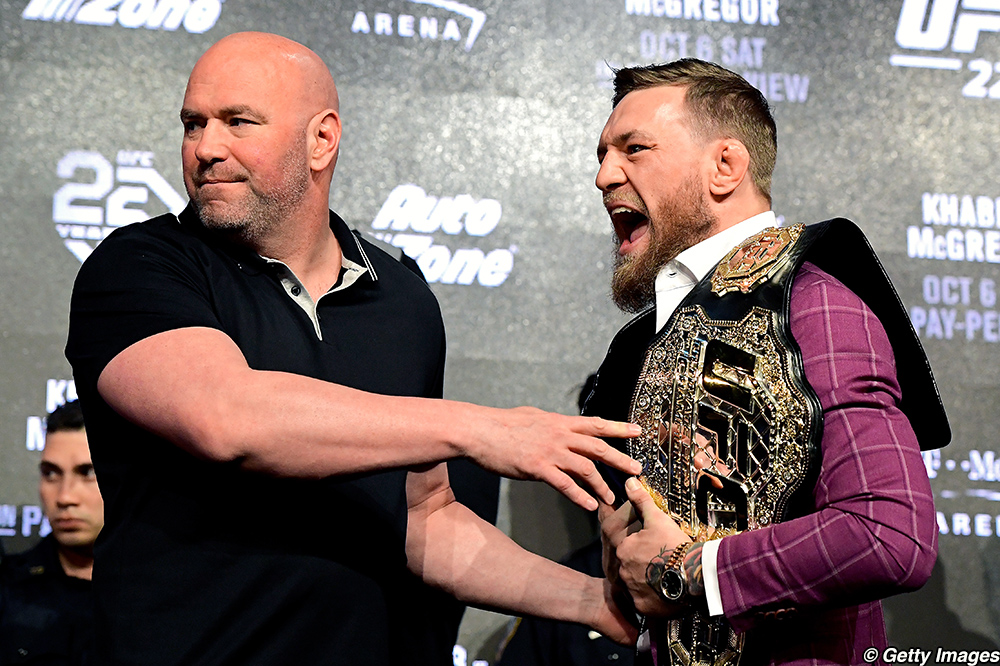 UFC 229, Conor vs Khabib, tâm lý chiến Conor, họp báo UFC 229, chủ tịch UFC Dana White 