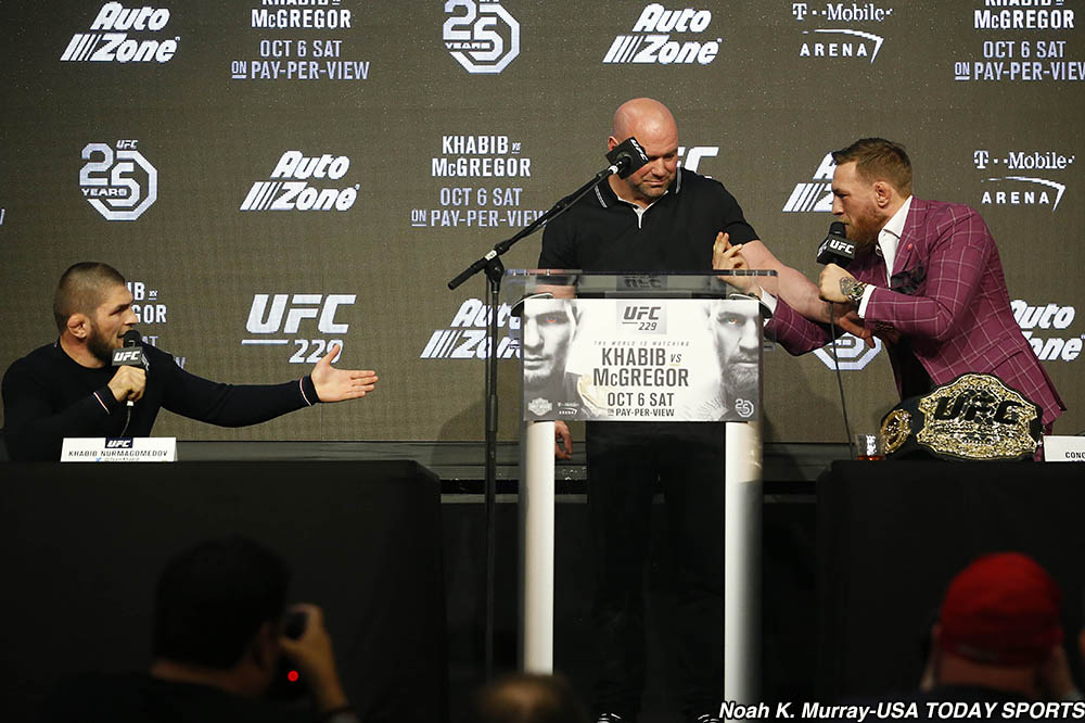 ufc, mma, conor mcgregor, conor vs khabib, ufc 229, án phạt conor,