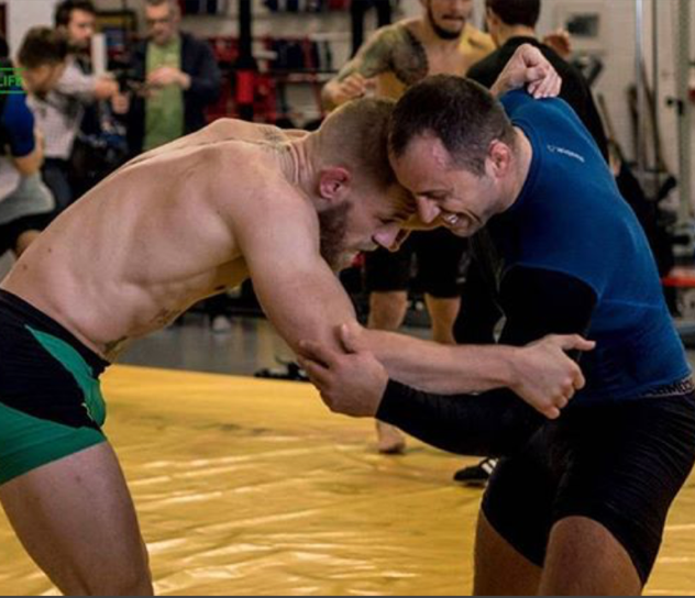 wrestling của conor trước ufc 229, wrestling của conor, HLV wrestling của conor, 