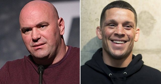 nate diaz, dana white chán sắp kèo cho Nate Diaz,