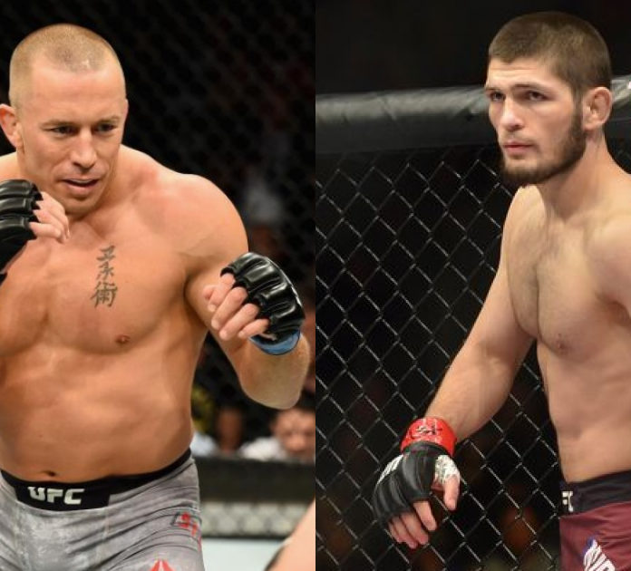 khabib vs gsp, daniel cormier ủng hộ trận khabib vs gsp, daniel cormier khuyên UFC nên tổ chức trận khabib vs GSP