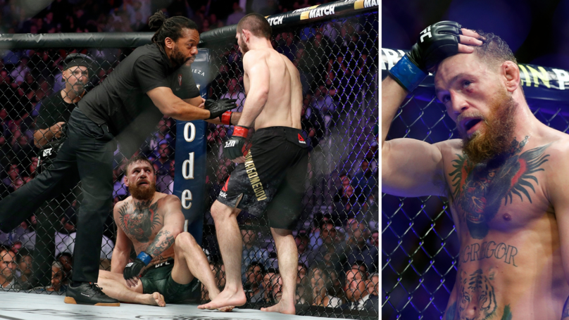 conor xấu hổ vì thua trận trước khán giả, conor vs khabib, ufc 229, conor xấu hổ,