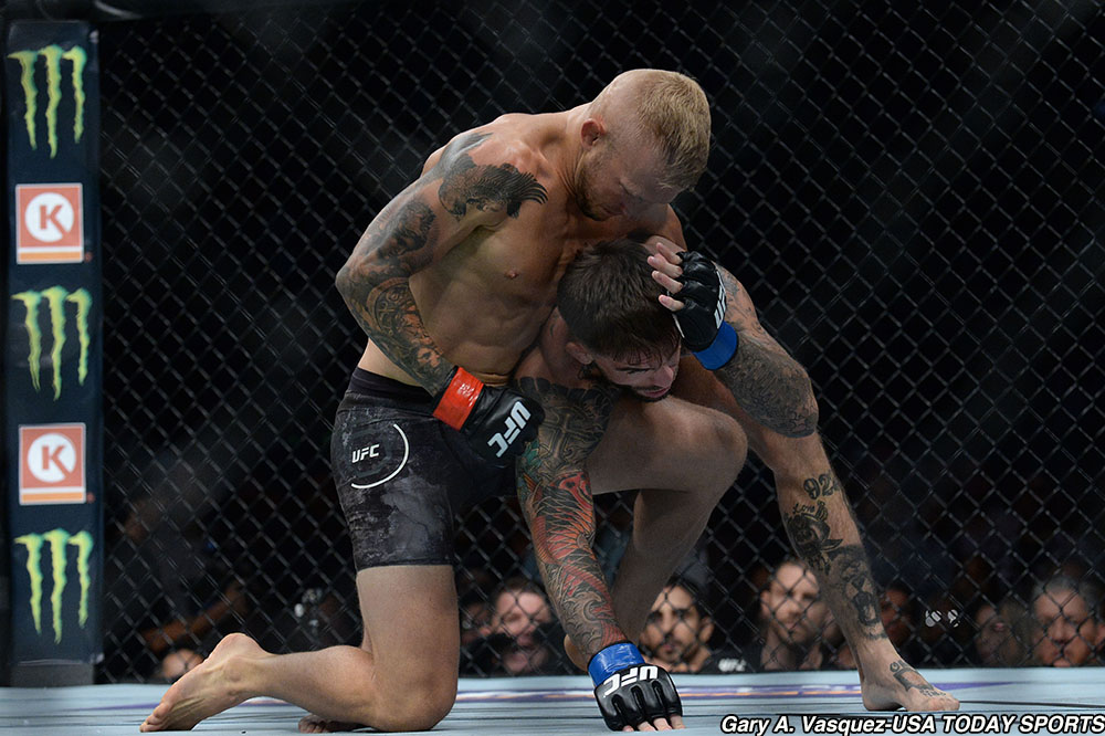tj dillashaw, max hollway, tj lên hạng thách đấu max holloway,