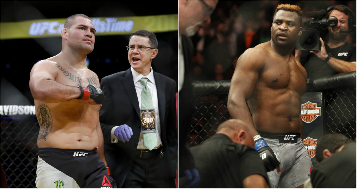 ufc, ufc phoenix, cain velasquez, francis ngannou, 