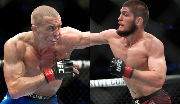 mma, geogre st pierre, khabib nurmagomedov,