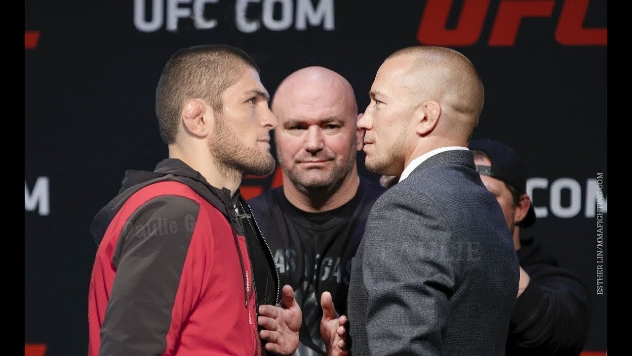 geogre st pierre, khabib, ufc,