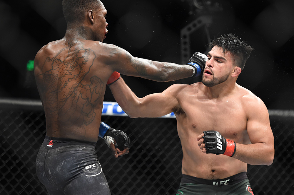 kelin gastelum, ufc 236, max holloway, 