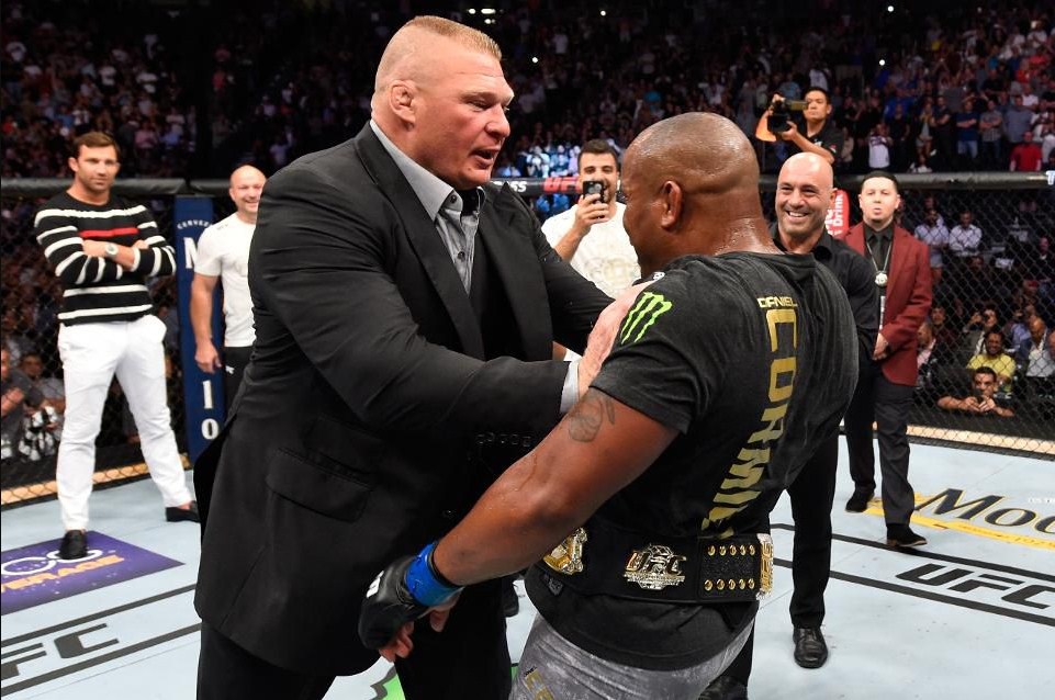 brock lesnar giải nghệ, daniel cormier vs stipe miocic 2, cormier vs miocic 2,