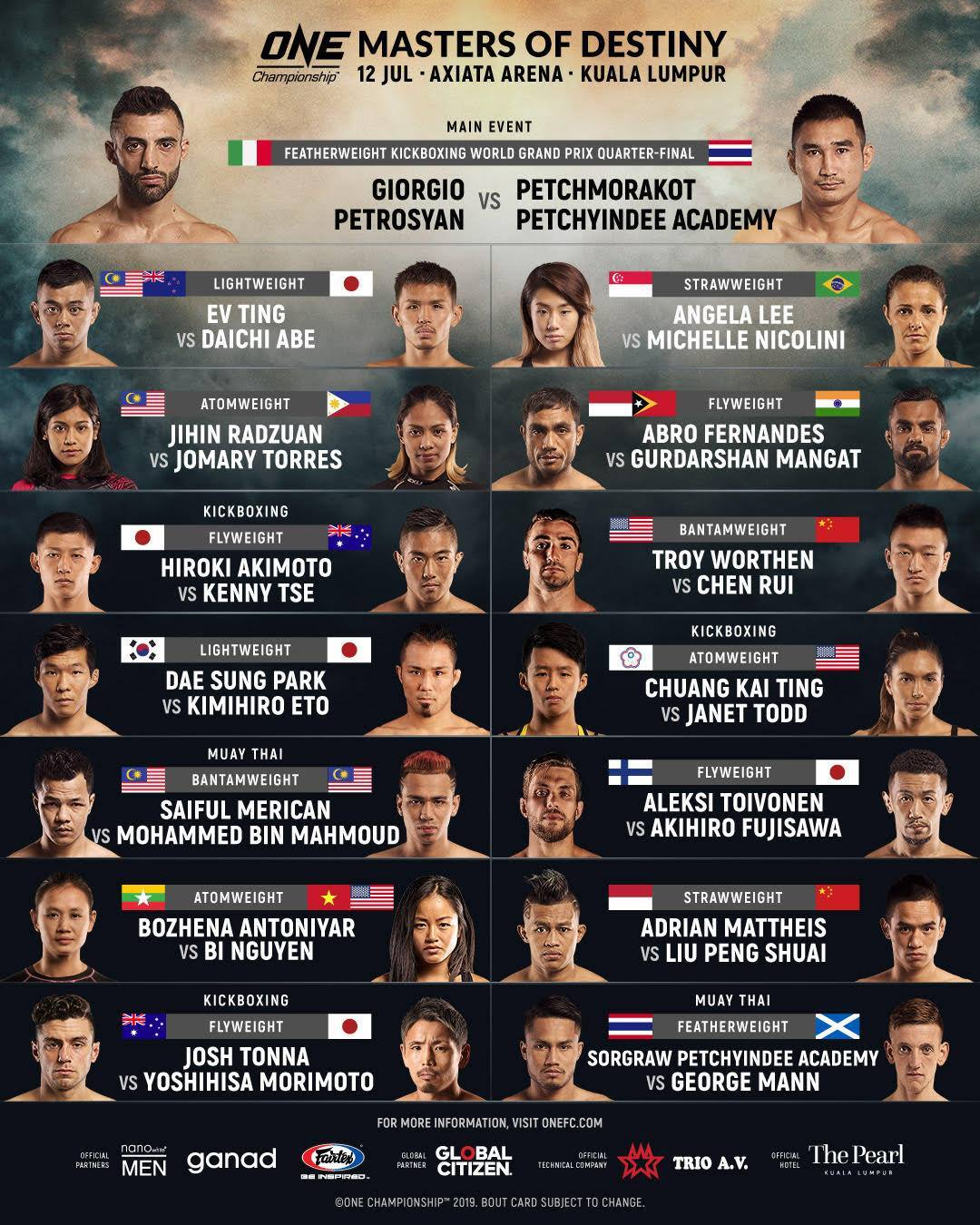 one championship, bi nguyễn one championship, 