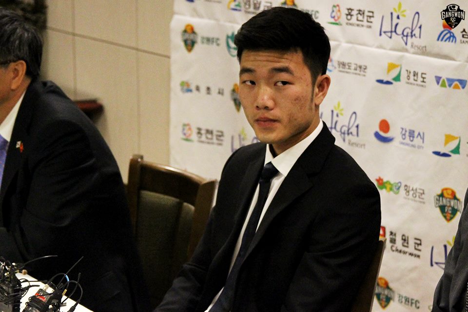 xuan truong, gangwon, xuan truong gia nhap gangwon, luong xuan truong, kleague