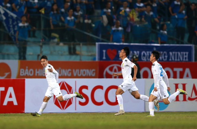ha noi, hagl, cong phuong,quang hai, tuan anh, xuan truong, van toan, van thanh