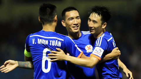 v-league 2017, lich thi dau v-league 2017, hagl, ha noi - hagl, hai phong - than quang ninh, ket qua v-league 2017