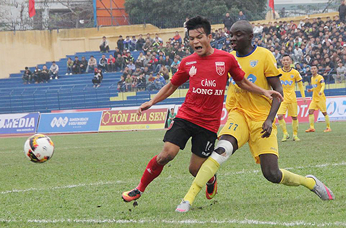 thanh hoa 2-1 long an, hai phong 2-0 quang ninh, ket qua vleague, vleague 2017, than quang ninh