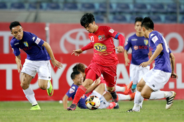 hagl - sai gon, vleague, vong 4 vleague, lich thi dau vleague, ket qua vleague, da nang-hai phong