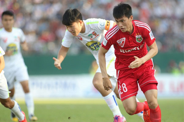 hagl vs tphcm, cong vinh, cong phuong, vleague, lich thi dau vleague, ltd vleague, hagl