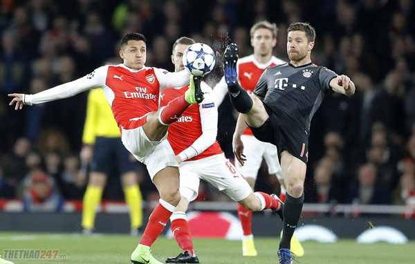 chấm điểm Arsenal 1-5 Bayern, kết quả Arsenal 1-5 Bayern, tỉ số Arsenal 1-5 Bayern, Arsenal thảm bại Bayern, Bayern đại thắng Arsenal, Arsenal bị loại, Bayern vào tứ kết, vòng 1/8 cúp c1