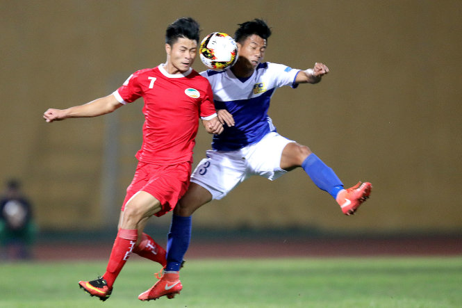 Viettel tiếp tục dẫn đầu BXH giải hạng Nhất. Ảnh: Tuoitre Giải hạng Nhất, Viettel 1-1 Nam Định, ket qua giai hang nhat, hang nhat quoc gia, bxh giai hang nhat