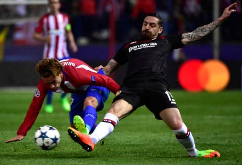 Kết quả bóng đá, Kết quả cúp c1, Monaco 3-1 Man City, Atletico 0-0 Leverkusen, kết quả cúp c1 hôm nay, Man City bị loại
