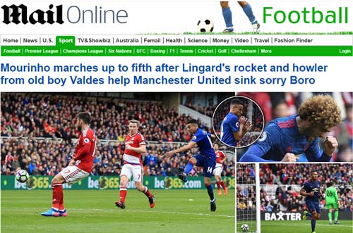Bóng đá Anh, HLV Mourinho, báo chí Anh, Ngoại hạng Anh, Premier League,  ket qua bong da anh