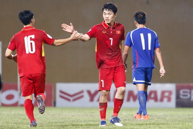 Đội tuyển Việt Nam,  Việt Nam, vòng loại Asian Cup 2019, HLV Lê Thụy Hải, Xuân Trường, Văn Toàn, Huy Hùng, Thanh Trung