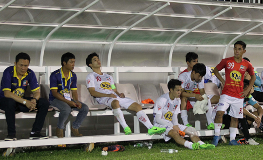 HAGL 2-3 Thanh Hóa, HAGL khong bo tran, HAGL phan doi trong tai, vleauge, vong 12 vleague, Văn Toàn