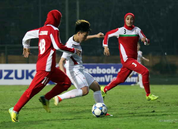 ĐT nữ Việt Nam, Vòng loại Asian Cup 2018, nữ Myanmar, World Cup 2019 nữ