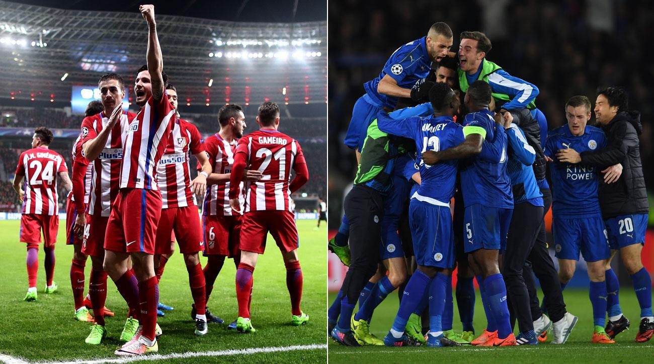 Atletico vs Leicester, trực tiếp Atletico vs Leicester, xem trực tiếp Atletico vs Leicester, trực tiếp cúp c1, tứ kết cúp c1